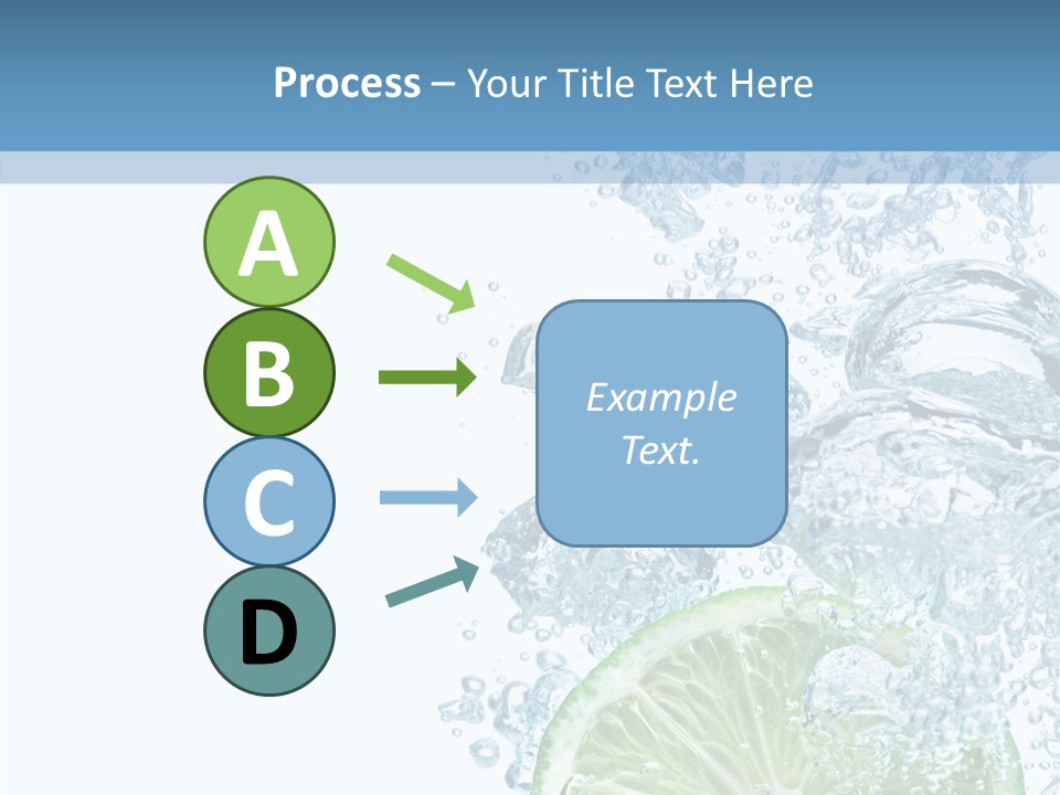 Drop Clear Wave PowerPoint Template