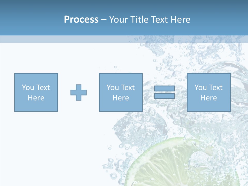 Drop Clear Wave PowerPoint Template