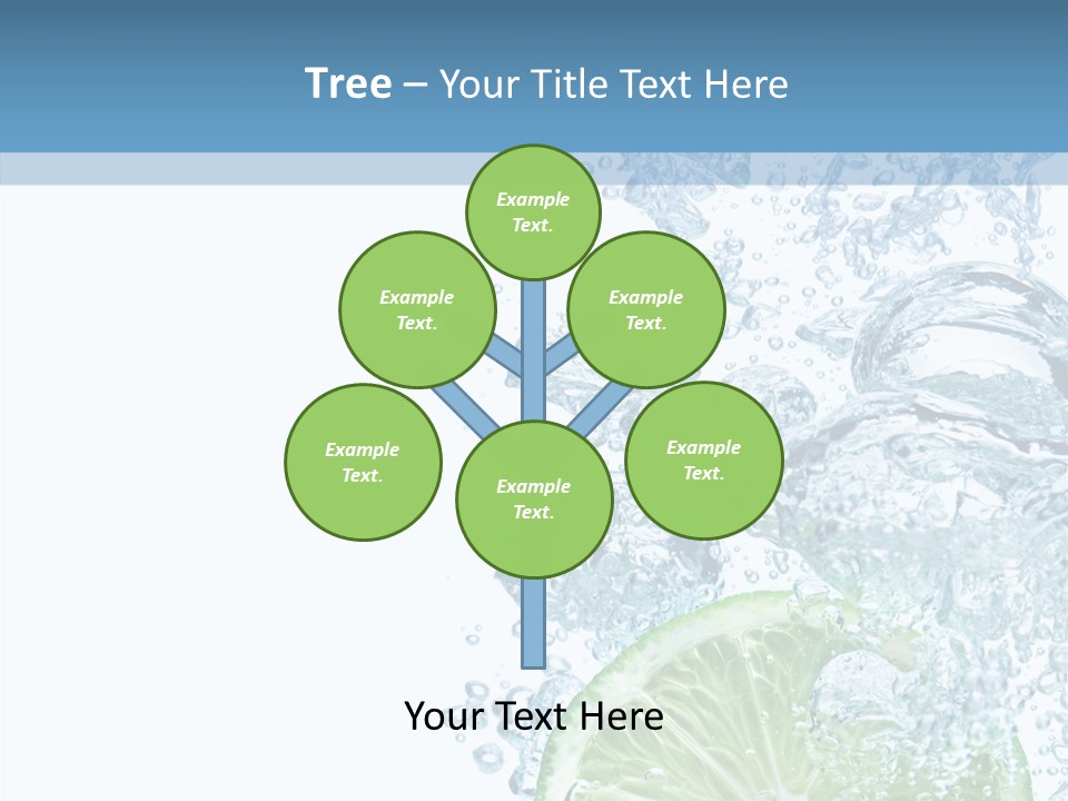 Drop Clear Wave PowerPoint Template
