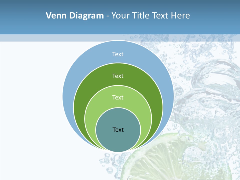Drop Clear Wave PowerPoint Template
