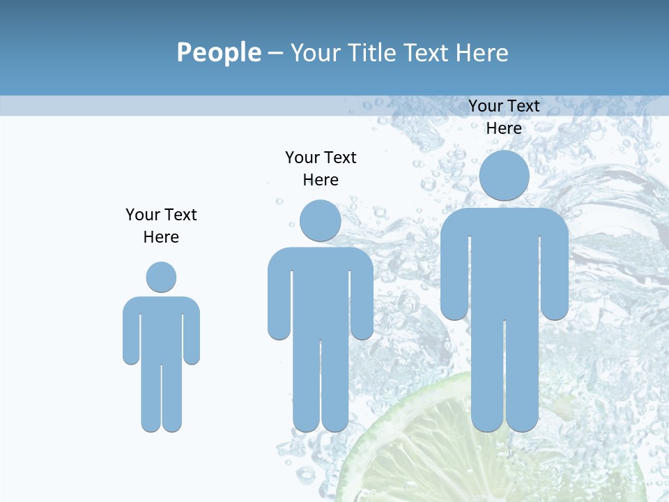 Drop Clear Wave PowerPoint Template
