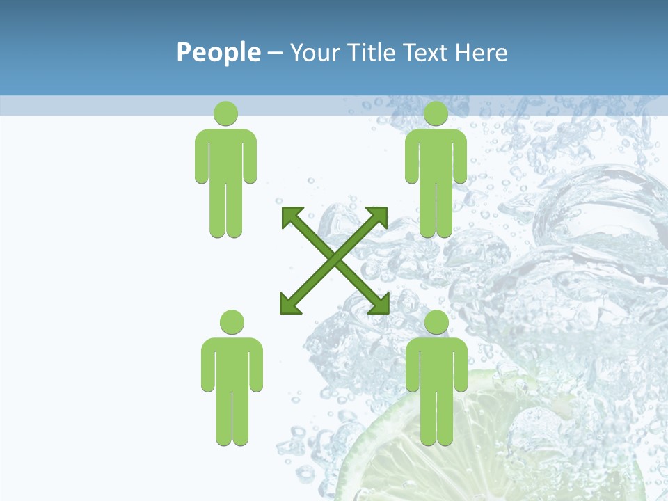 Drop Clear Wave PowerPoint Template