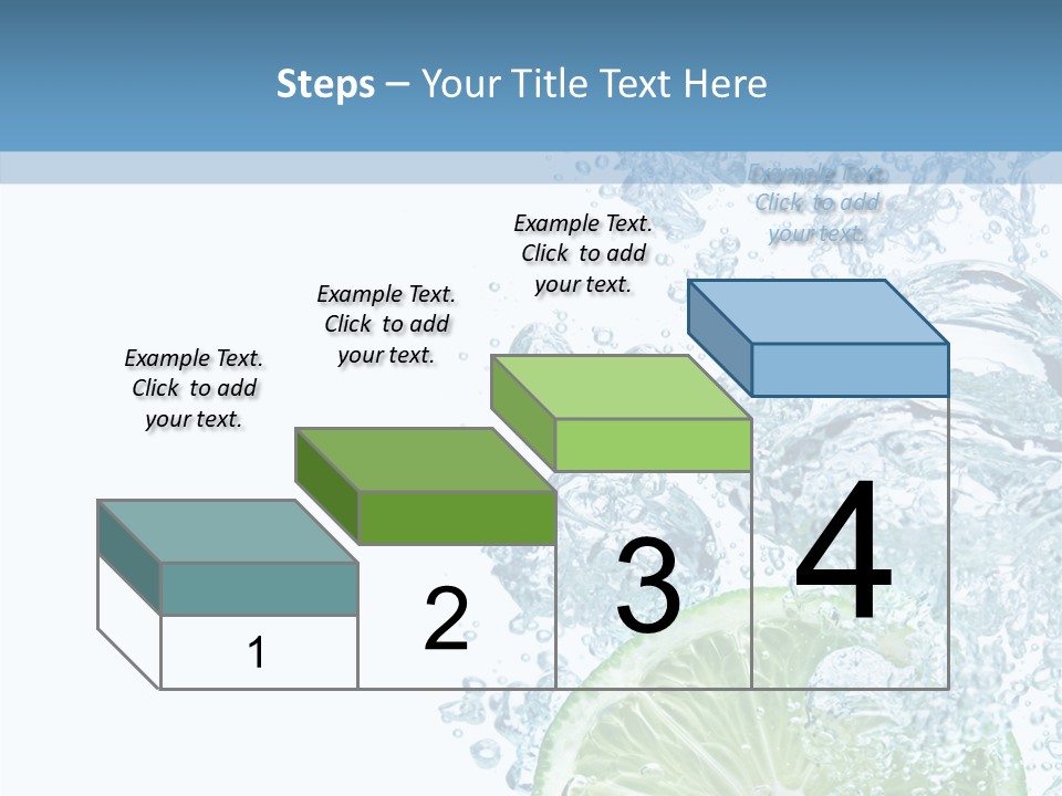 Drop Clear Wave PowerPoint Template