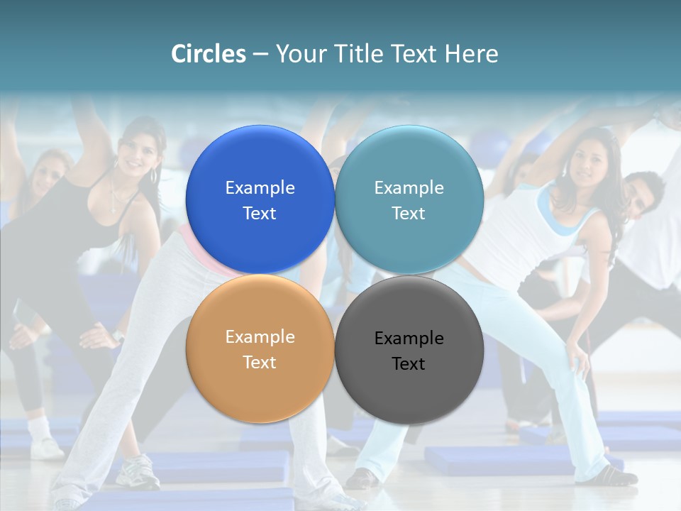 Fit Slim Muscles PowerPoint Template