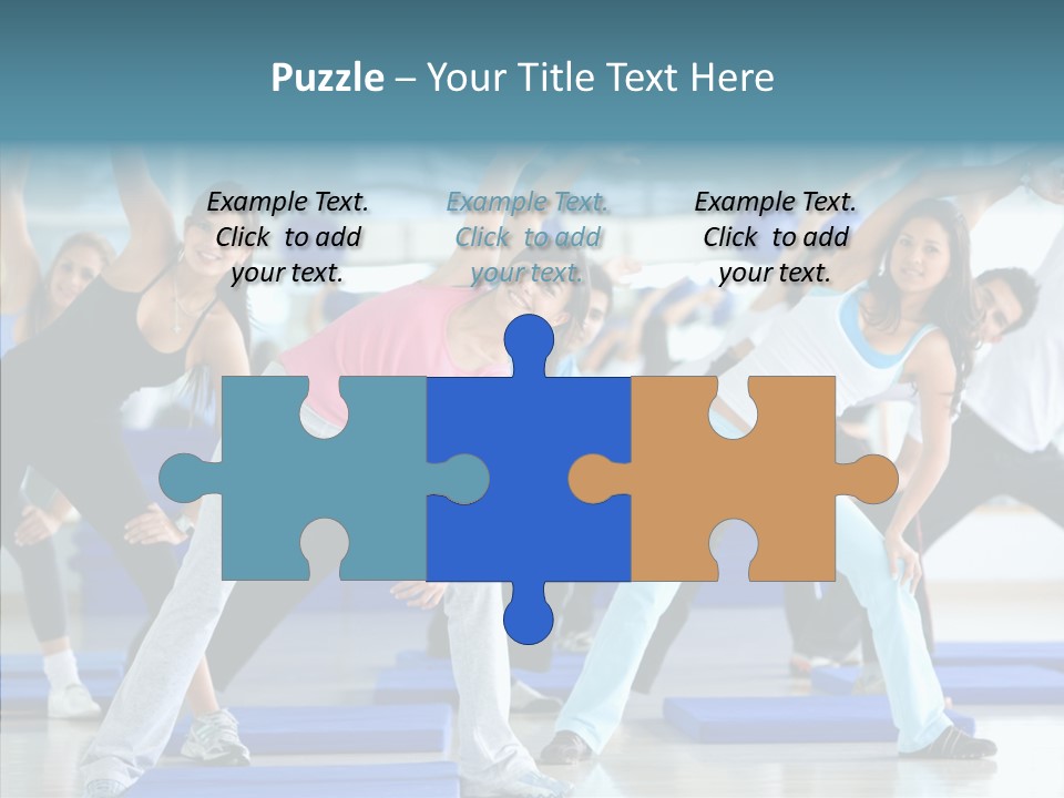 Fit Slim Muscles PowerPoint Template