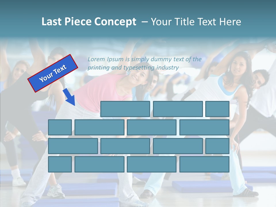 Fit Slim Muscles PowerPoint Template