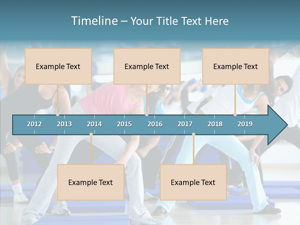 Fit Slim Muscles PowerPoint Template