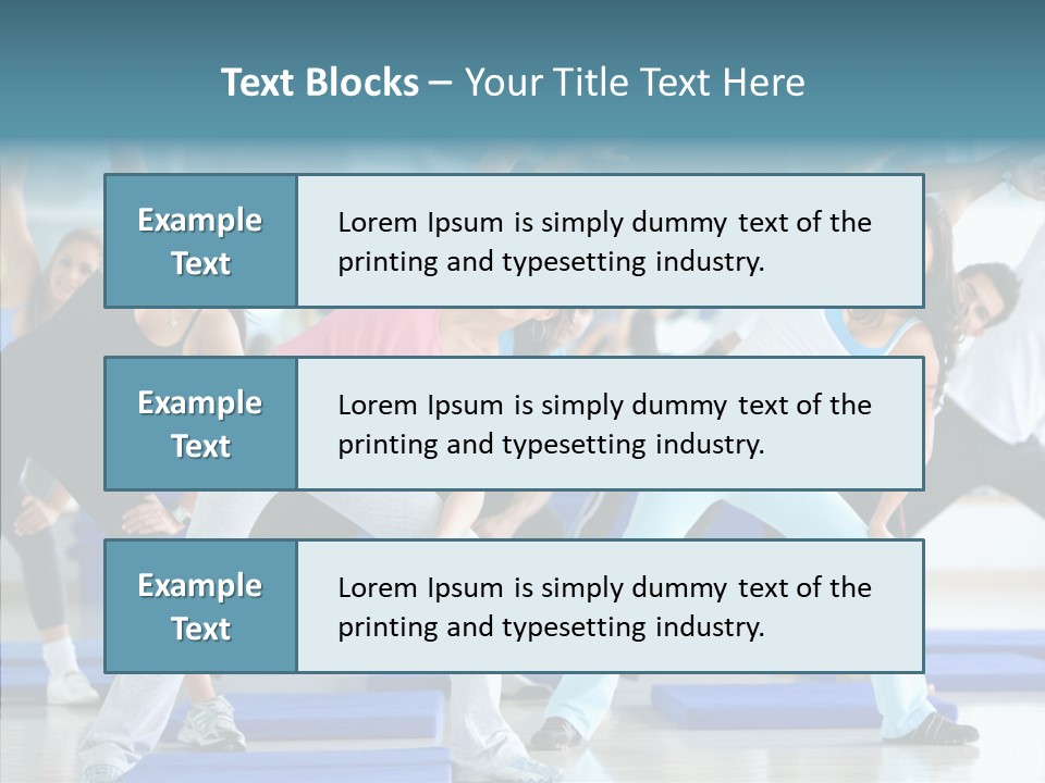 Fit Slim Muscles PowerPoint Template