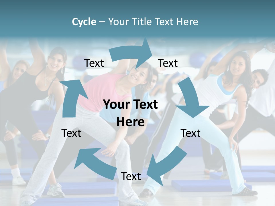 Fit Slim Muscles PowerPoint Template