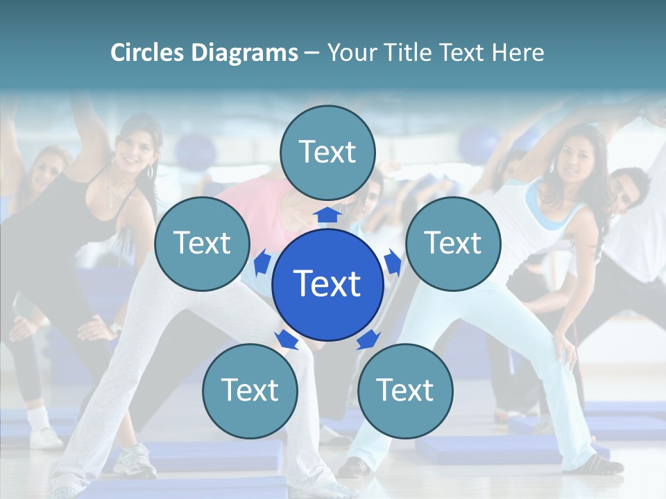 Fit Slim Muscles PowerPoint Template