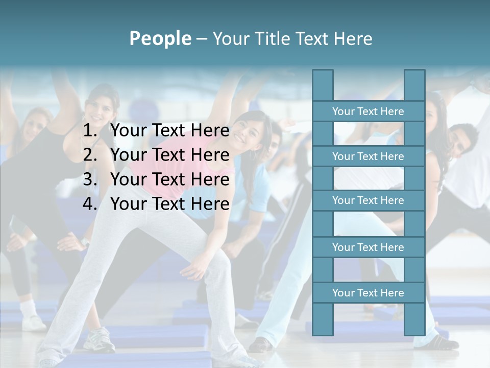 Fit Slim Muscles PowerPoint Template