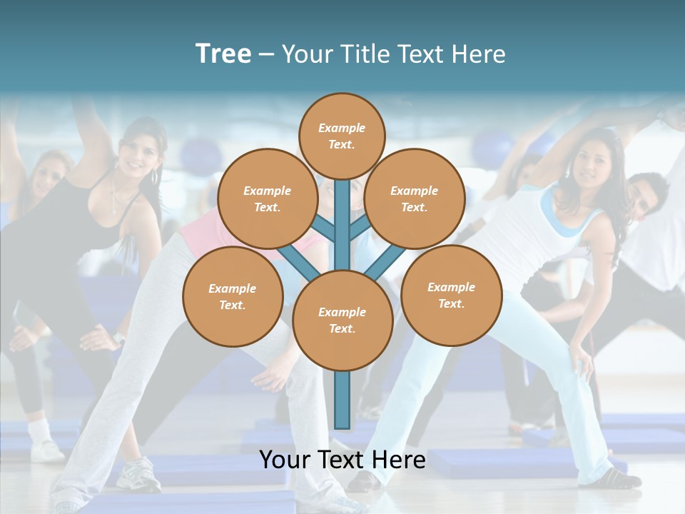 Fit Slim Muscles PowerPoint Template