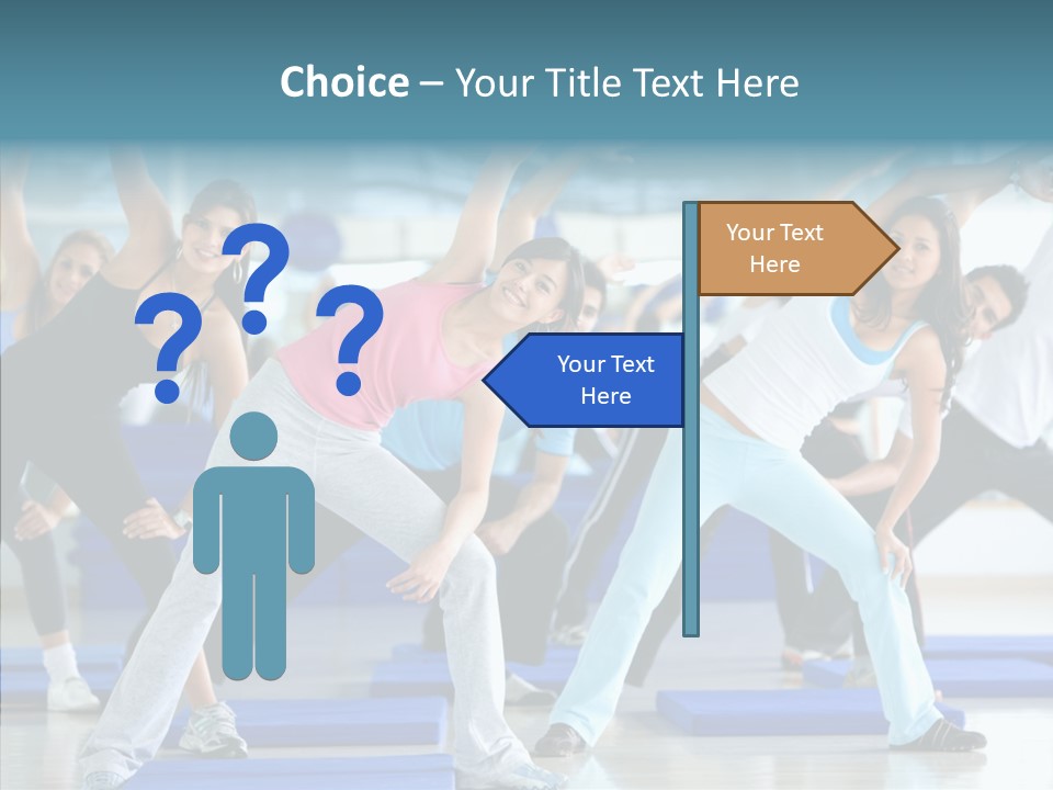 Fit Slim Muscles PowerPoint Template