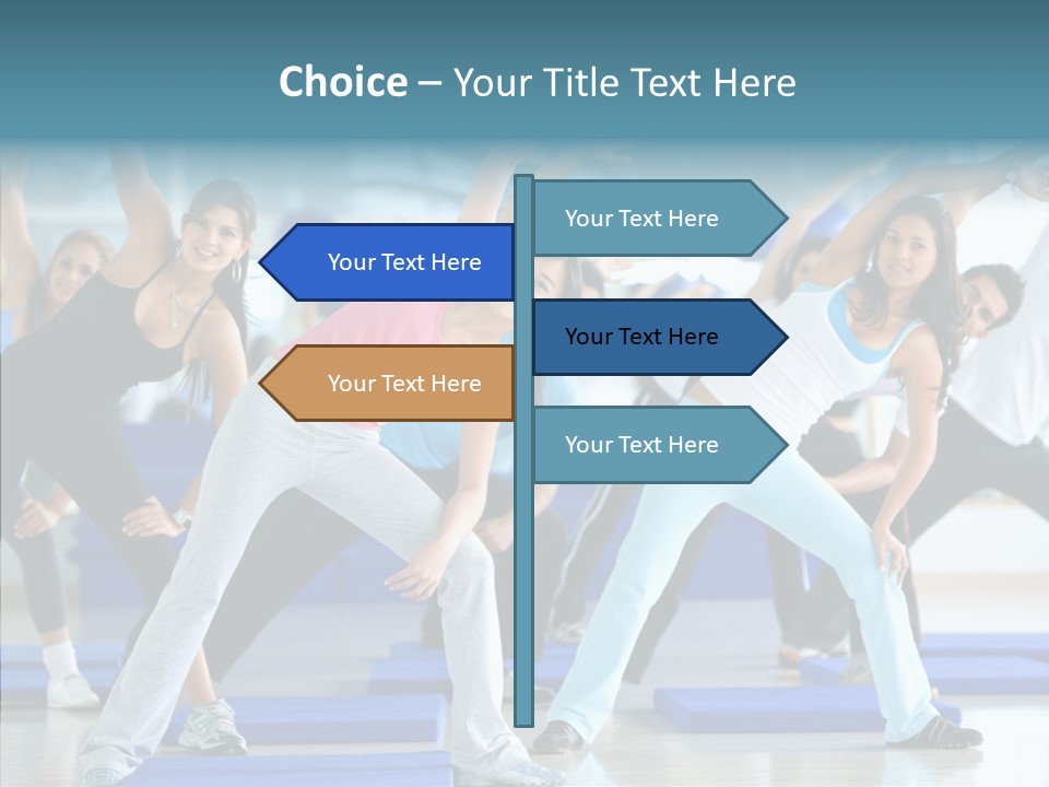 Fit Slim Muscles PowerPoint Template