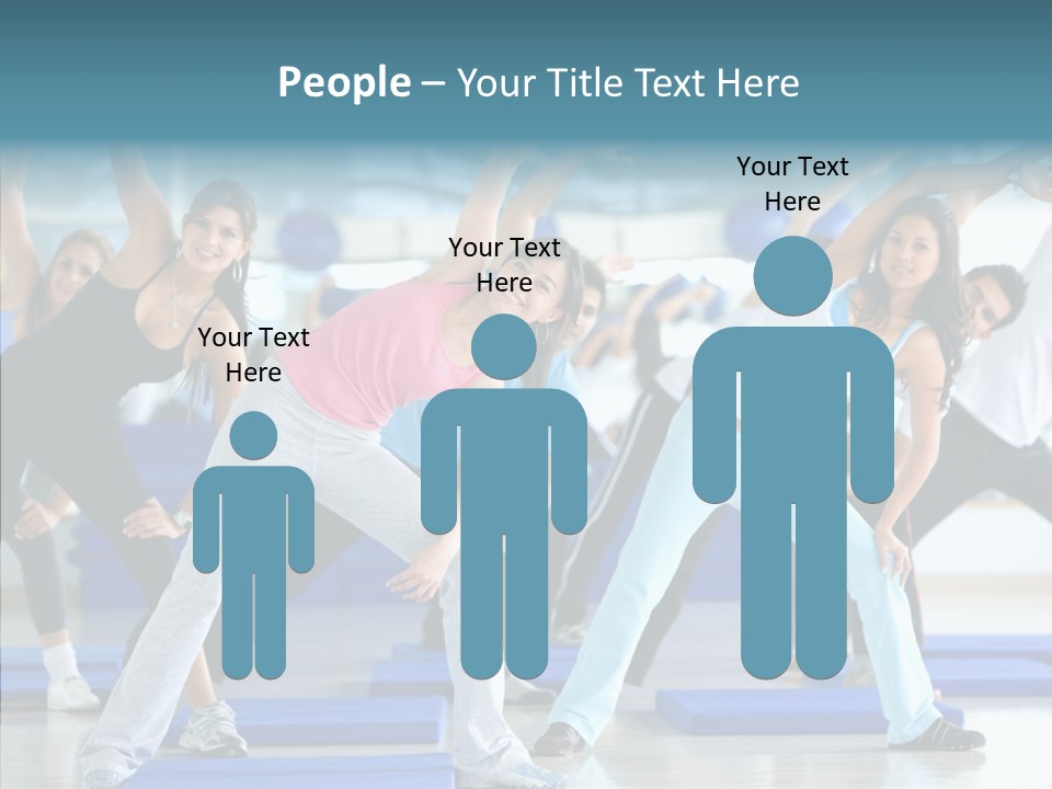 Fit Slim Muscles PowerPoint Template