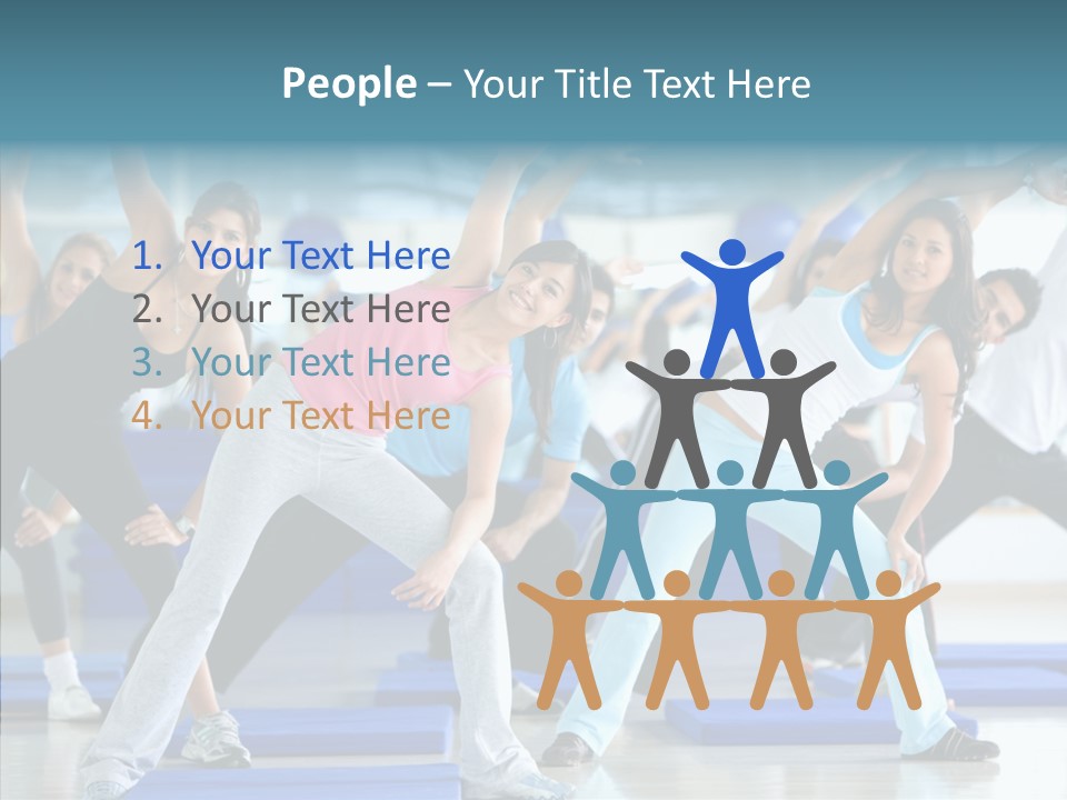 Fit Slim Muscles PowerPoint Template