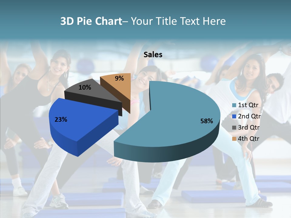 Fit Slim Muscles PowerPoint Template
