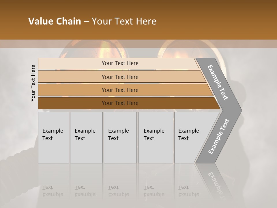 Fear Black Explosion PowerPoint Template