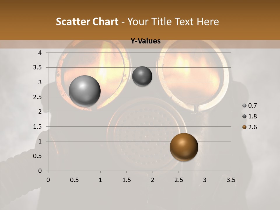 Fear Black Explosion PowerPoint Template