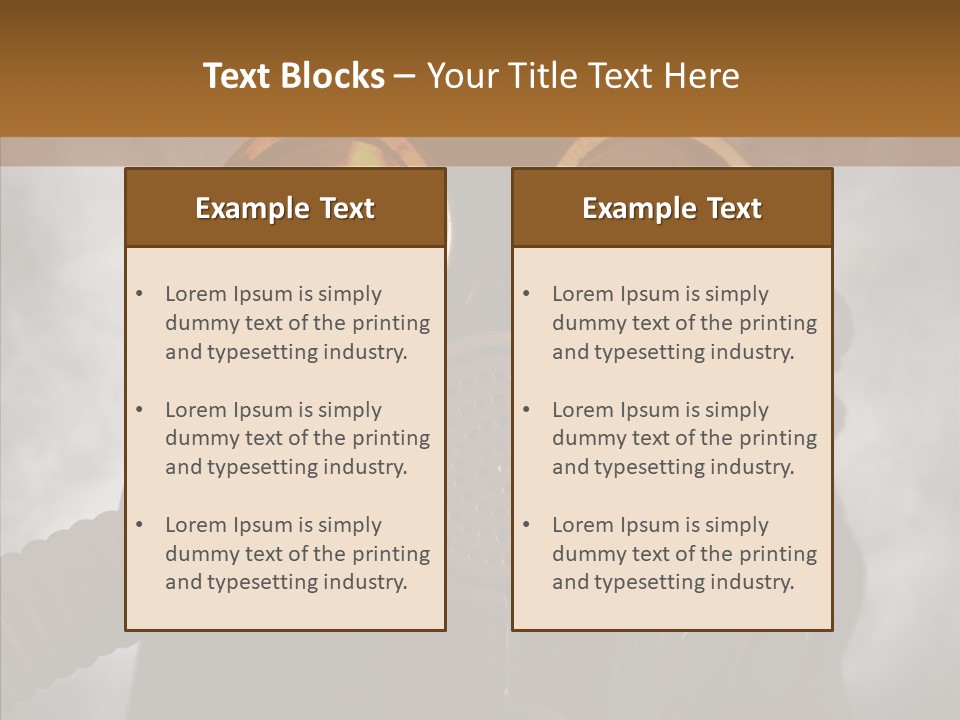 Fear Black Explosion PowerPoint Template