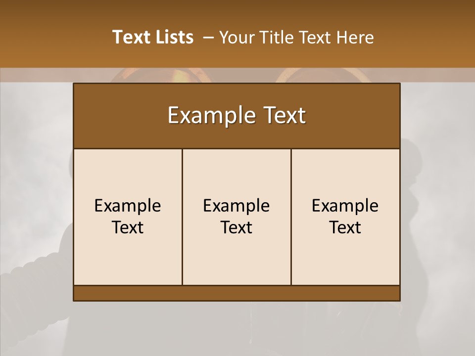 Fear Black Explosion PowerPoint Template