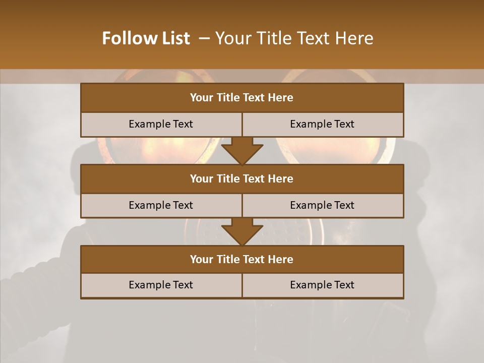 Fear Black Explosion PowerPoint Template