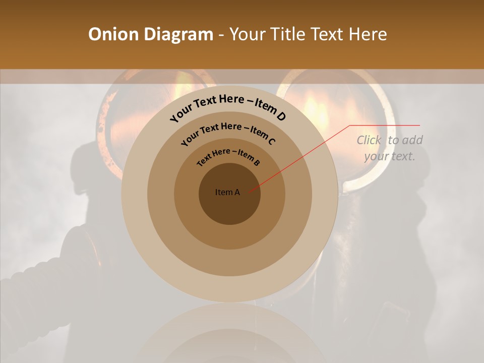 Fear Black Explosion PowerPoint Template