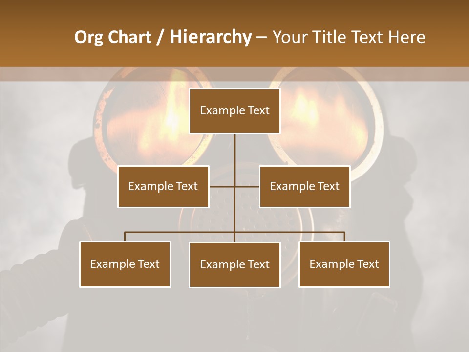 Fear Black Explosion PowerPoint Template
