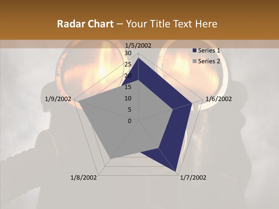 Fear Black Explosion PowerPoint Template