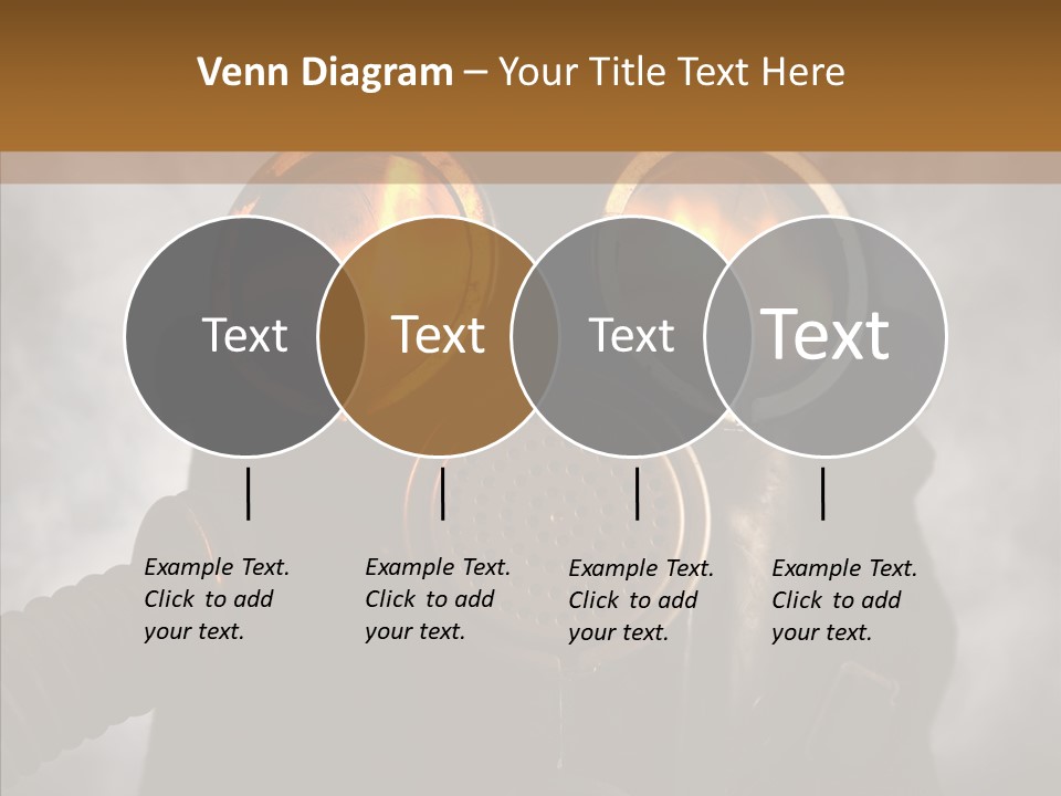 Fear Black Explosion PowerPoint Template