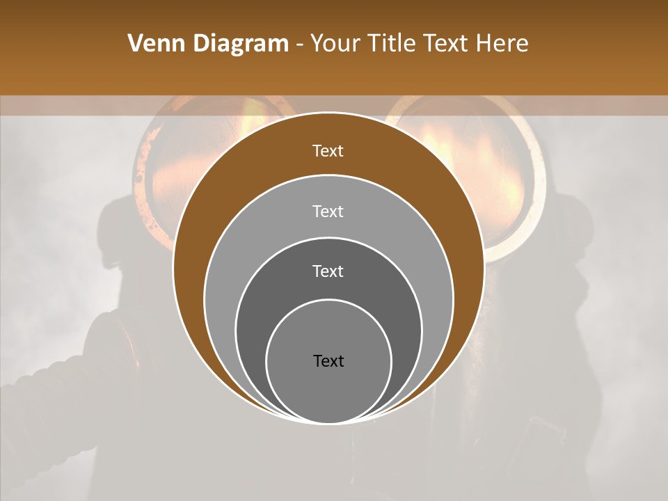 Fear Black Explosion PowerPoint Template