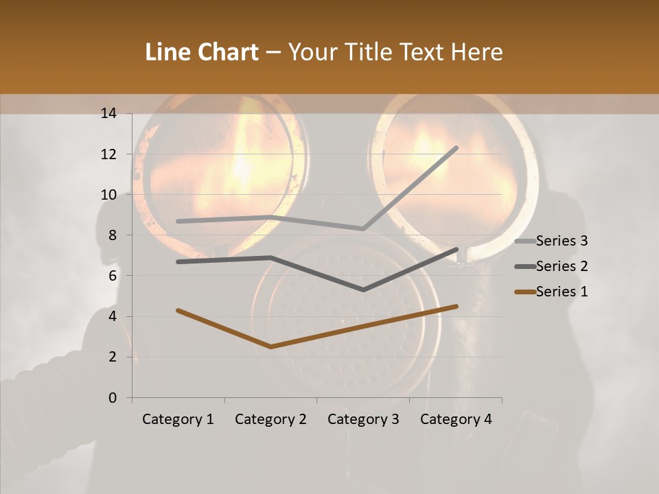 Fear Black Explosion PowerPoint Template
