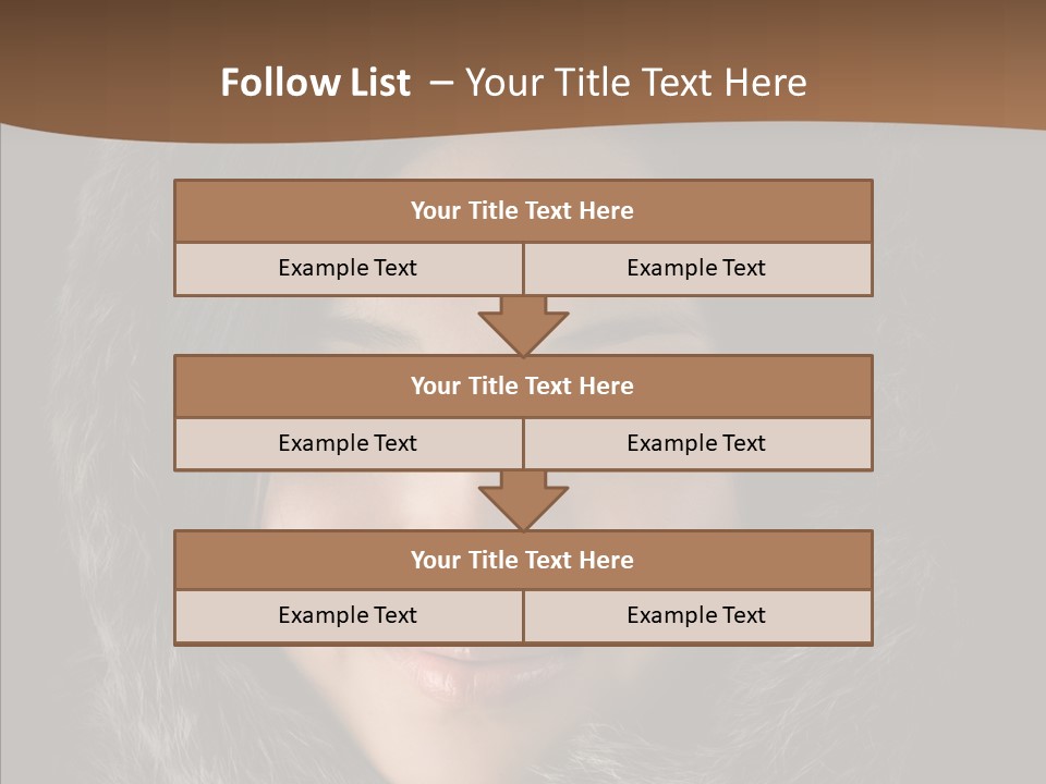 Treatment Make Up Key PowerPoint Template