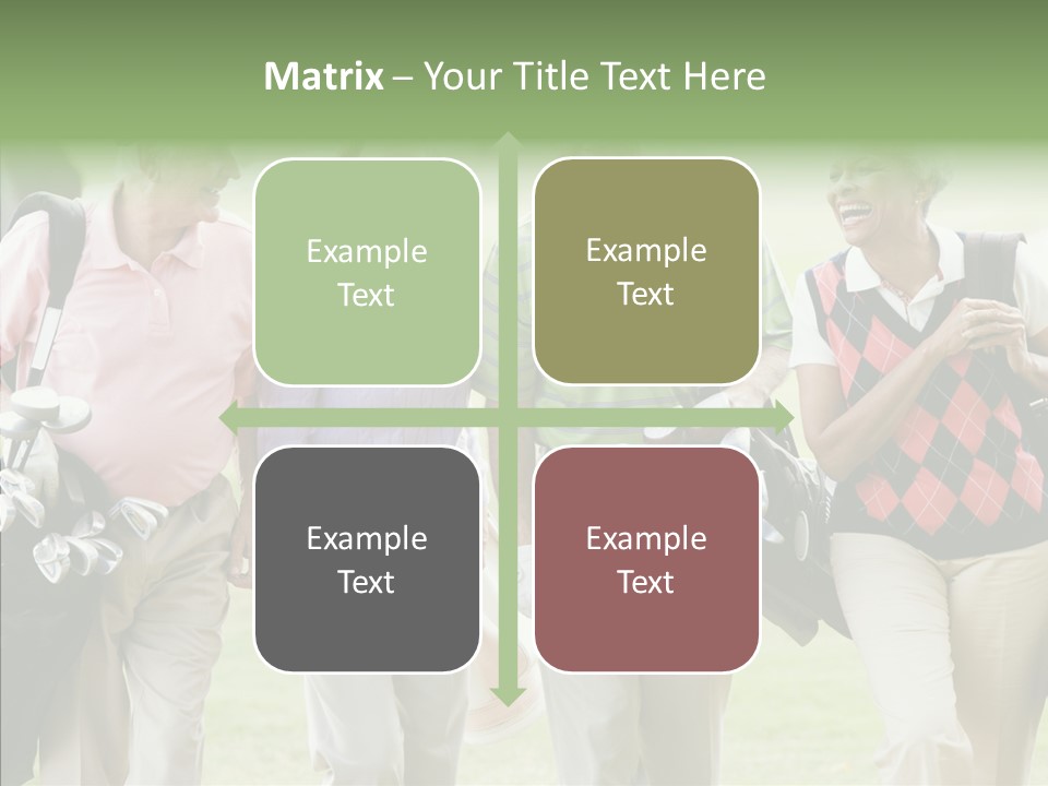 Fit American Active PowerPoint Template