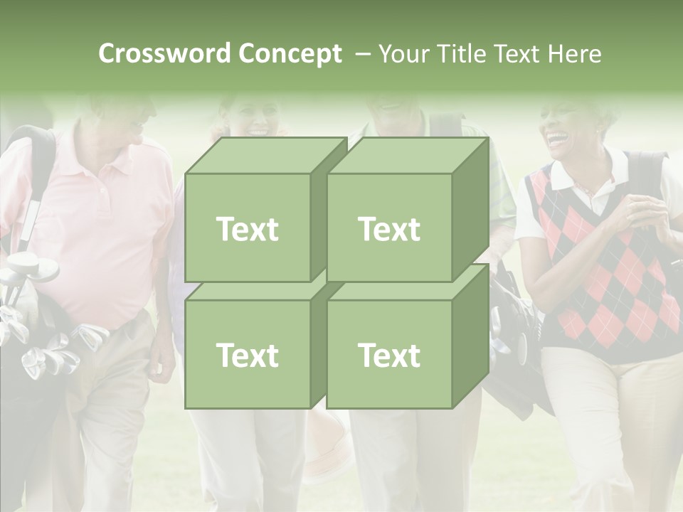 Fit American Active PowerPoint Template