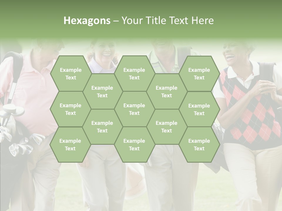 Fit American Active PowerPoint Template