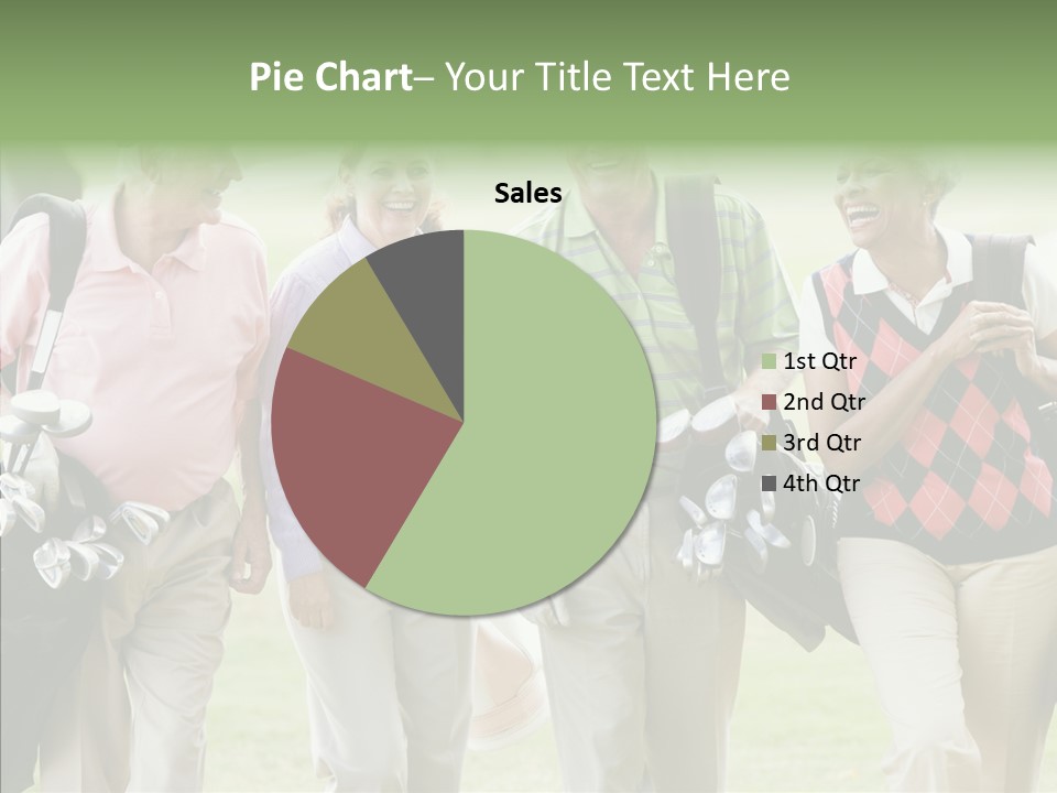 Fit American Active PowerPoint Template