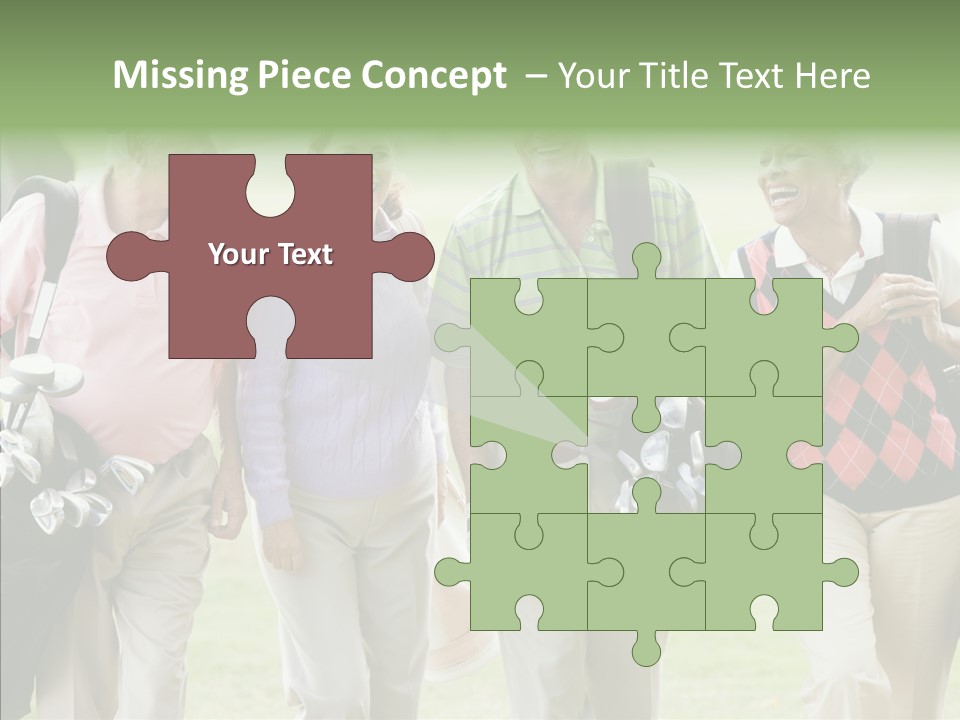 Fit American Active PowerPoint Template