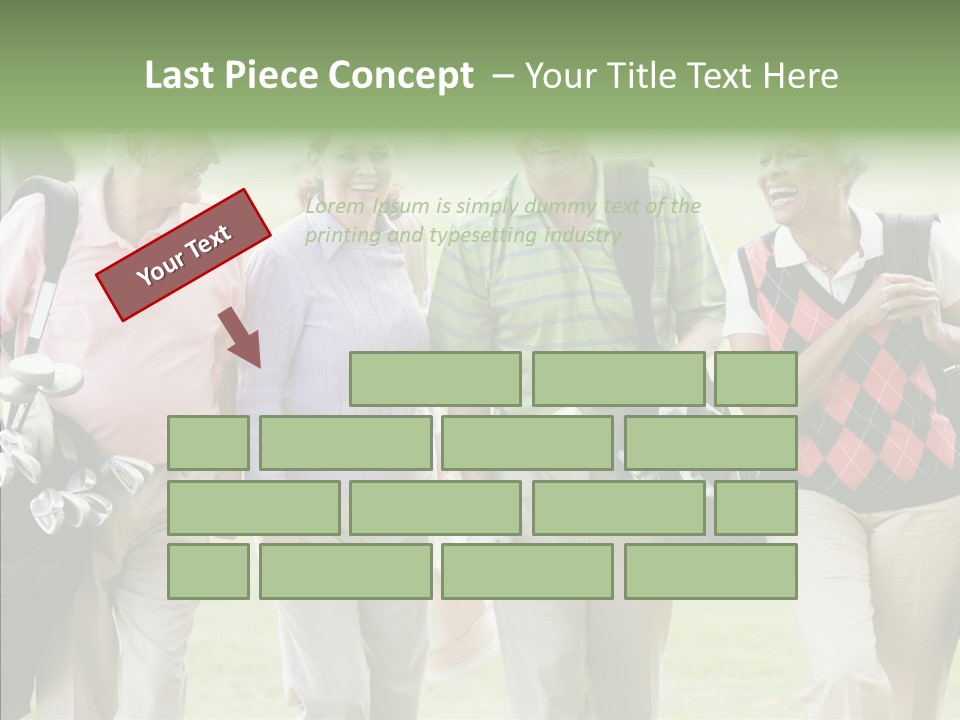 Fit American Active PowerPoint Template