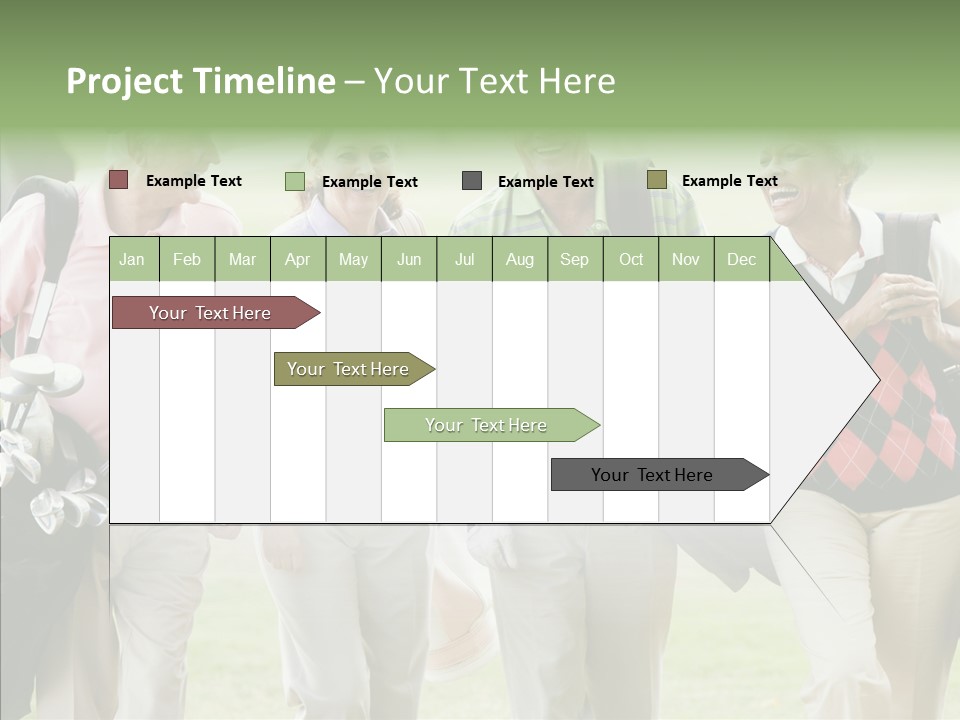 Fit American Active PowerPoint Template