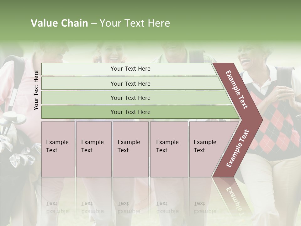 Fit American Active PowerPoint Template