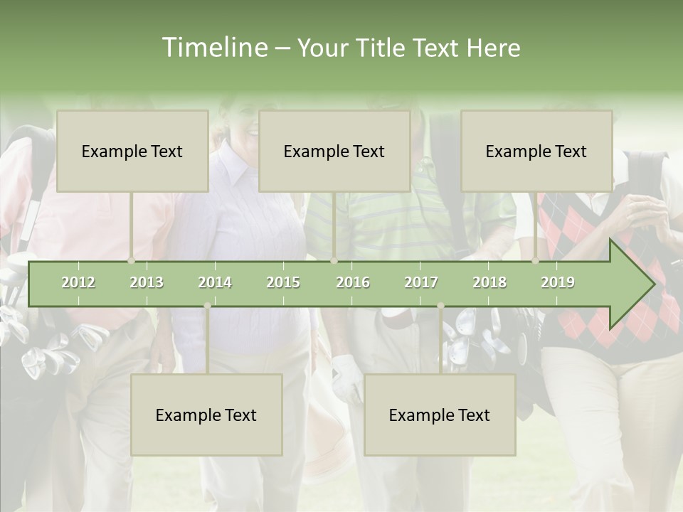 Fit American Active PowerPoint Template
