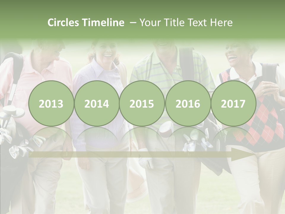 Fit American Active PowerPoint Template