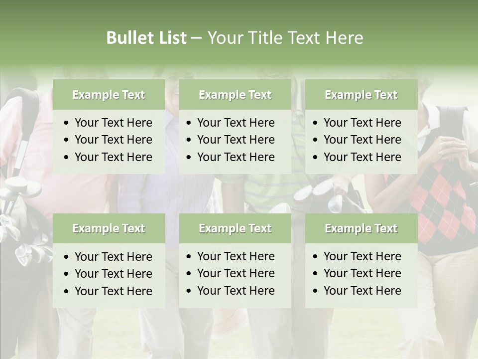 Fit American Active PowerPoint Template