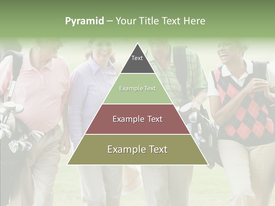 Fit American Active PowerPoint Template