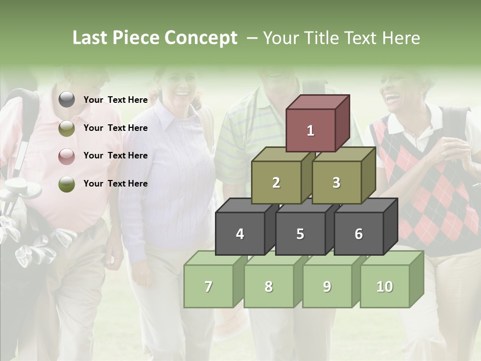 Fit American Active PowerPoint Template