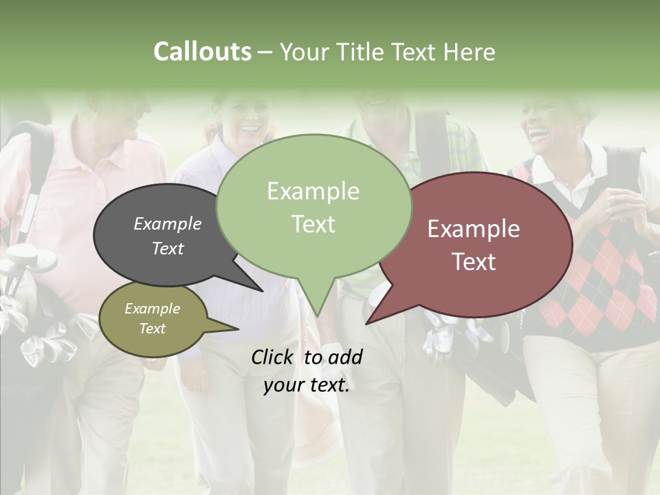 Fit American Active PowerPoint Template