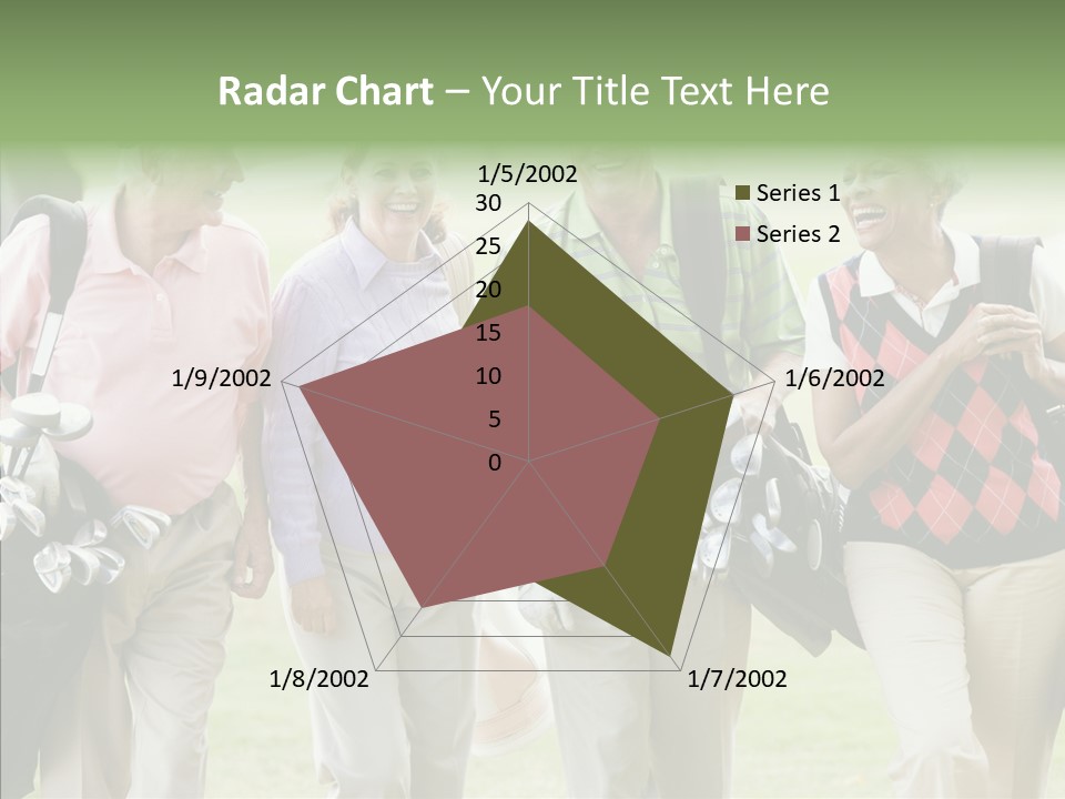 Fit American Active PowerPoint Template