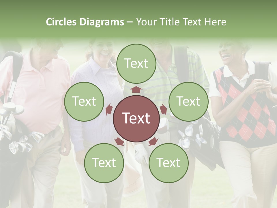 Fit American Active PowerPoint Template