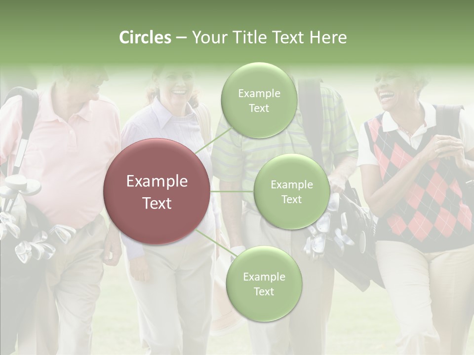 Fit American Active PowerPoint Template